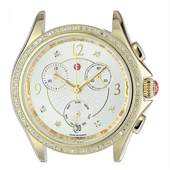 NWT MICHELE Belmore\' Swiss Quartz Casual Watch